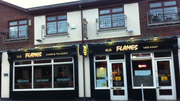 Flames Take Away. Clonee food