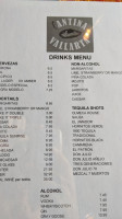 Cantina Vallarta menu