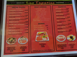 Las Tapatias Taqueria menu