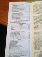 Double Happiness menu