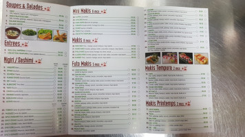 Sakura Express menu