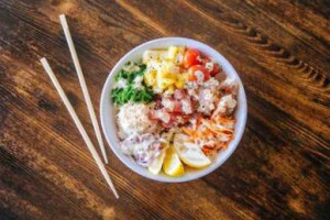 Lemonshark Poke Tap House food