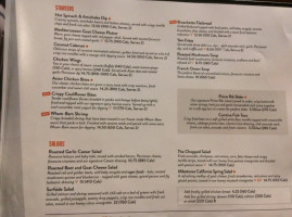 Milestones Grill Bar Richmond Hill menu