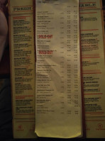 Hop and Vine Taphouse menu