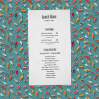 Blue Fish menu