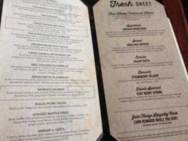 Twigs Bistro and Martini Bar - Wandermere menu