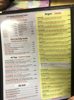 Suave Sabor menu