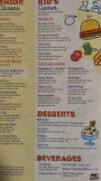 Benjamin's Family (pastime Cafe) menu