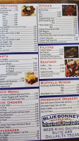 Bluebonnet Salads Grill menu