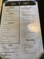 Sea Salt Japanese Eatery menu