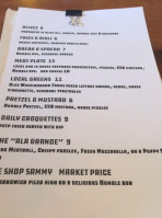 Midtown Brewing Company menu