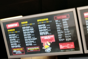 Fat Bastard Burrito Co menu