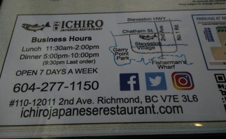 Ichiro Japanese Restaurant food