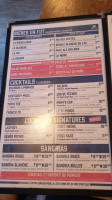 Le Blind Pig menu