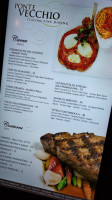 Ponte Vecchio Fallsview Casino menu