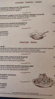 Steg Pizzeria menu