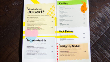 Nando's Peri-peri menu