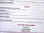 Capitol Street Sports menu