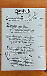 Café Lehmsofa menu