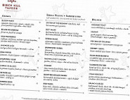 Birch Hill Tavern menu