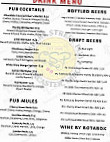 Cherry Street Pub menu