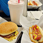 Lucky's Burgers Shakes food