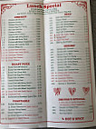 Hong Kong Chinese Food menu