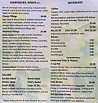 The Dale Espresso Bar & Cafe menu