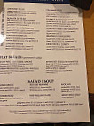 Bistro 143 menu