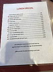 China Palace menu