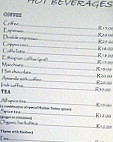 Ethiopian Madam Taitou menu