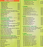 Asian Taste menu