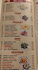 Dragon Buffet menu