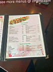 Yama Japanese menu