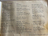 Maidens Lane menu