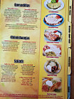 La Fuente Mexican menu