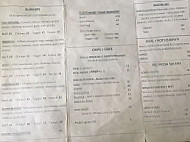 Small Time Cooks menu