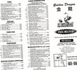 Golden Dragon menu