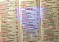 China Haus menu