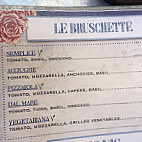 Il Baretto menu