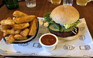 The Burger Haus food