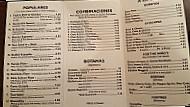 Savannah's Mexican Food menu