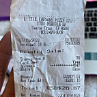 Little Caesars Pizza menu