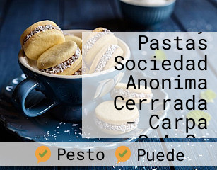 Carnes y Pastas Sociedad Anonima Cerrrada - Carpa S.A.C.