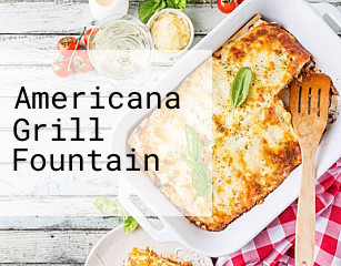 Americana Grill Fountain