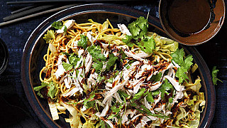 Oriental Stirfry and Salad