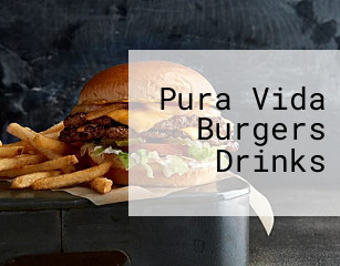 Pura Vida Burgers Drinks