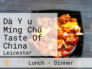 Dà Yǒu Míng Chú Taste Of China