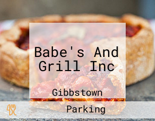 Babe's And Grill Inc