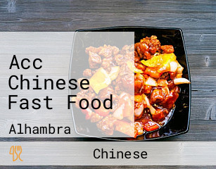 Acc Chinese Fast Food